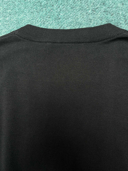타일공장/루이비통 24ss 봄여름 신상 반팔 면 라운드 셔츠 블랙