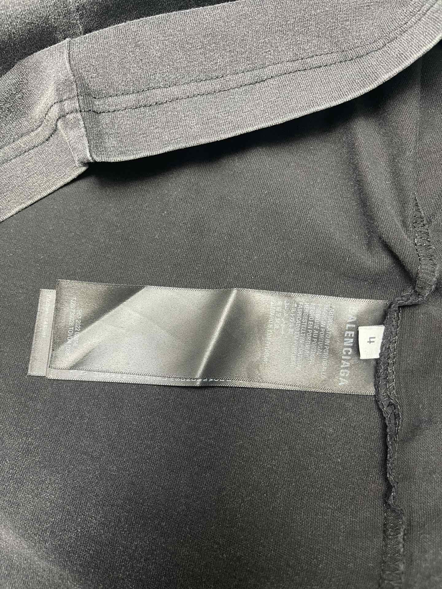 타일공장/발렌시아가 24ss 봄여름 신상 프린트 루즈한 티셔츠