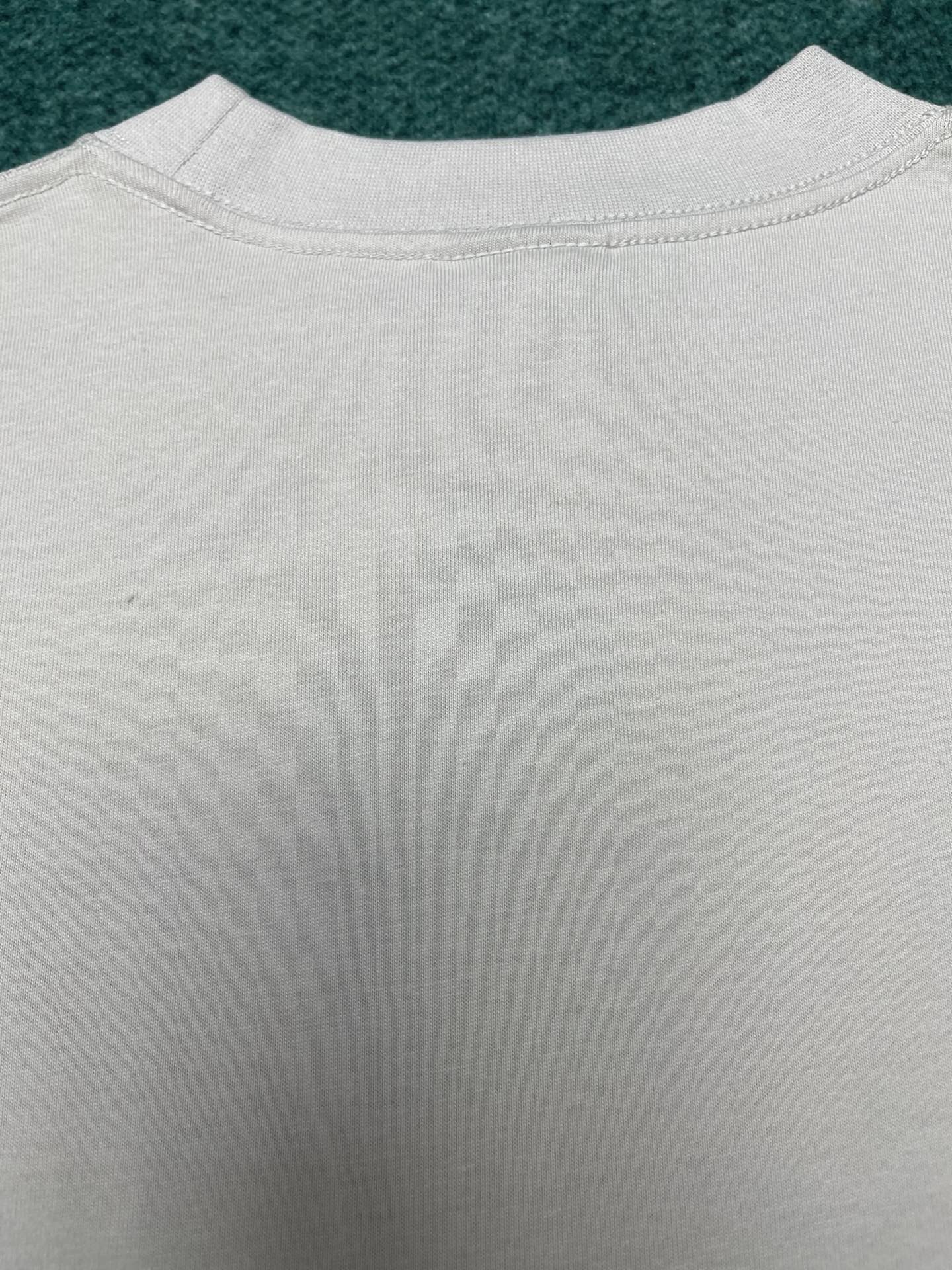 타일공장/발렌시아가 24ss 봄여름 신상 루즈핏 티셔츠 화이트