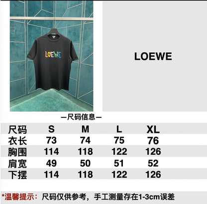 타일공장/로에베 24ss 봄여름 신상 면 루즈핏 티셔츠