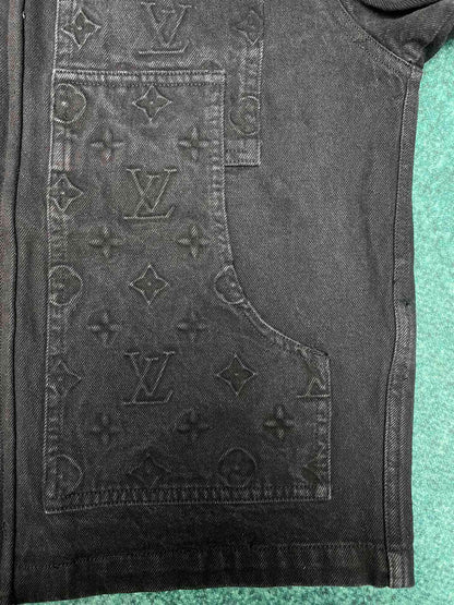 타일공장/루이비통 24ss 신규 워싱 데님 재킷