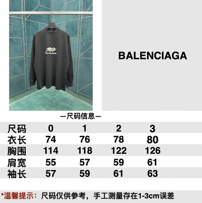 타일공장/발렌시아가 24ss 가을 신상 티셔츠 긴팔