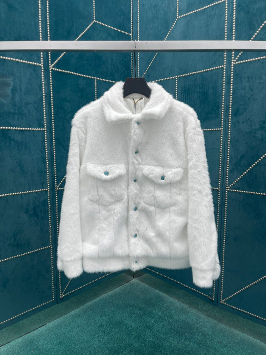 타일공장/루이비통 24ss 신상 밍크 털 재킷
