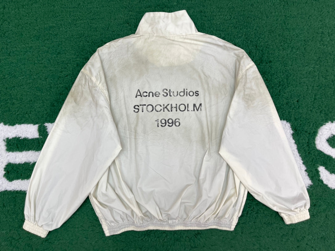 R공장 셀러/ACNE 로고 지퍼 재킷
