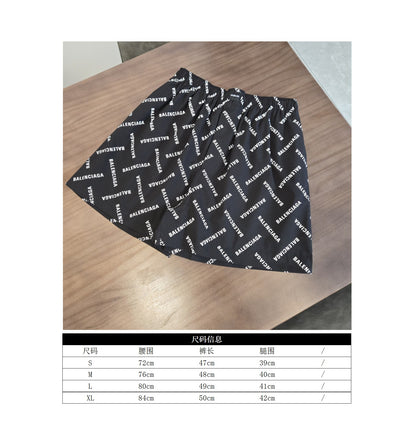 GTR/발렌시아가 남성 탄막 반바지