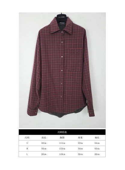GTR/발렌시아가 남성 양면 셔츠 외투