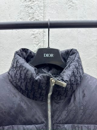 체인2호/디올 다크 무늬 로고 패딩 아우터