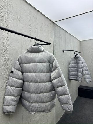 체인2호/디올 다크 무늬 로고 패딩 아우터