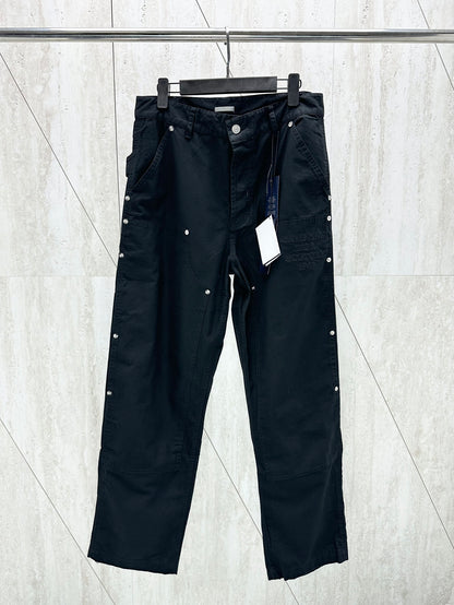 체인2호/디올 남성 24Fw 버클 자수 롱 팬츠