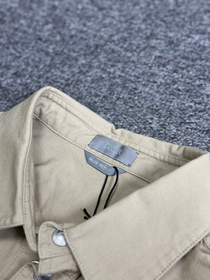 체인2호/디올 남성 24Fw 가슴 자수 셔츠 코트