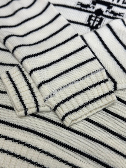 체인2호/프라다 남성 24Fw 라인 스웨터