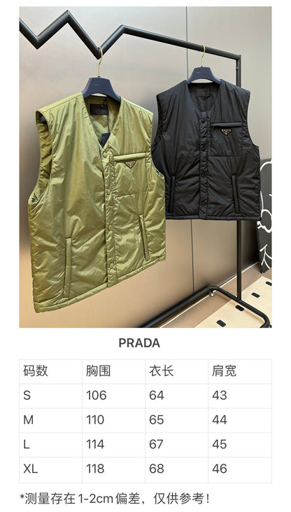체인2호/프라다 나일론 면복 조끼