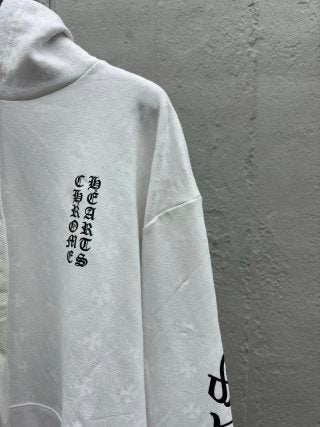 체인2호/크롬하츠 남성 산스크리트어 십자가 후드