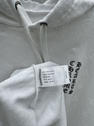체인2호/크롬하츠 남성 산스크리트어 십자가 후드