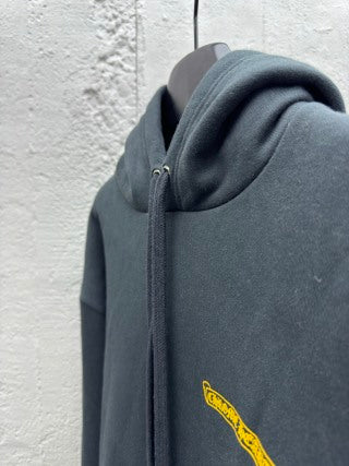 체인2호/크롬하츠 남성 산스크리트어 십자가 후드