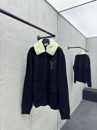 체인2호/루이비통 남성 모직 지퍼 코트