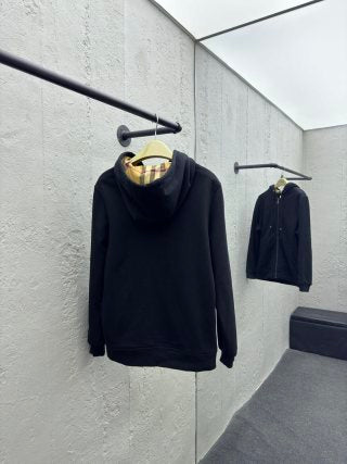 체인2호/버버리 체크무늬 전마 캐시미어 후드