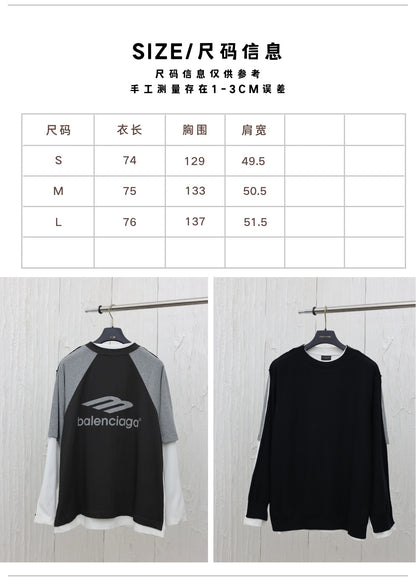 체인2호/발렌시아가 니트 긴팔 블라우스