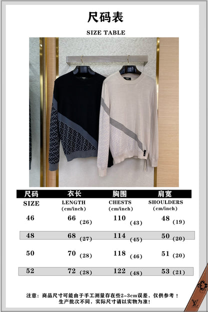 체인2호/펜디 남성 더블 F 스웨터
