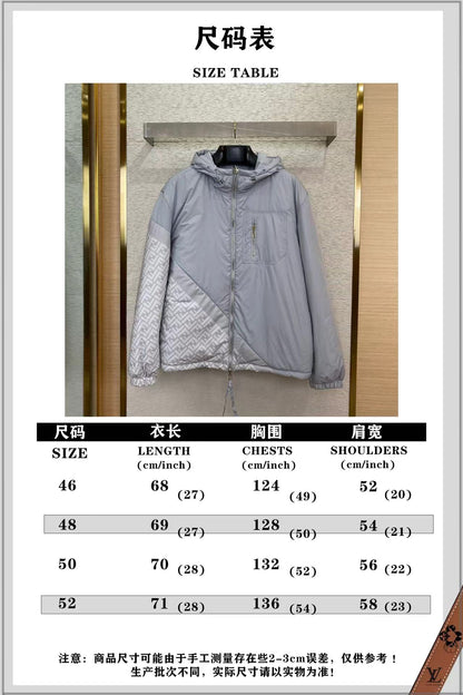 체인2호/펜디 남성 양면 후드 코트