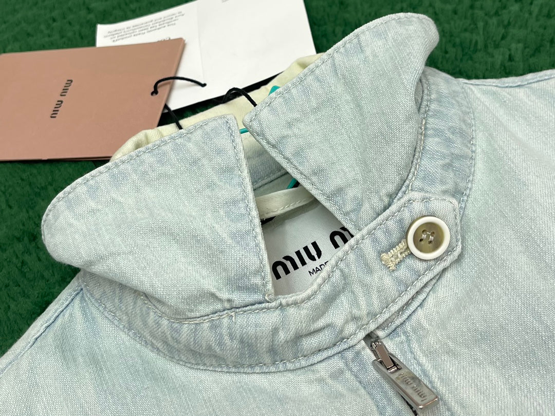 R공장 셀러/미우미우 첸브레 재킷