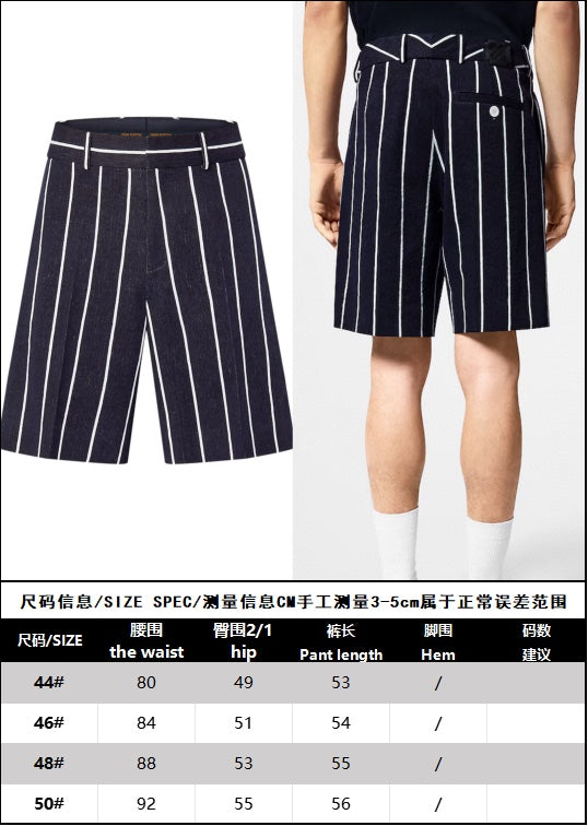 R공장 셀러 /루이비통 남성 면 마 혼방 반바지