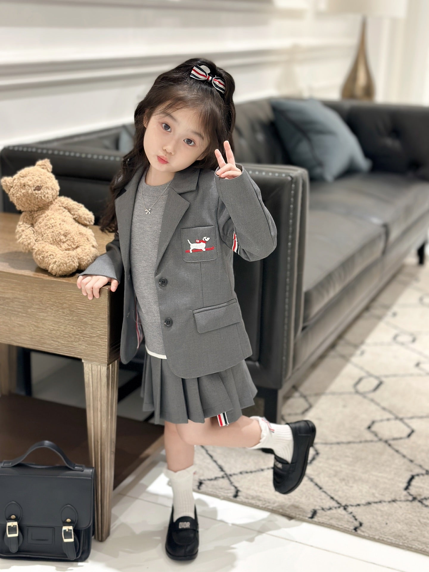 AA/톰브라운 아동 학원 영륜풍 양복