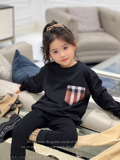 AA/버버리 아동 긴팔 티셔츠