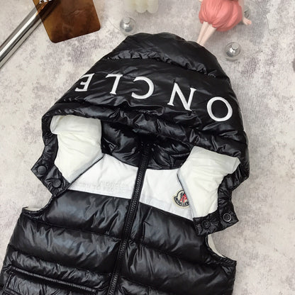 AA/몽*레어 아동 조끼 패딩 블랙