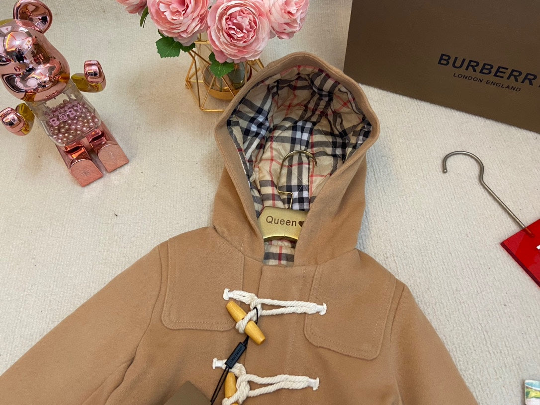 AA/버버리 아동 쇠뿔단추 코트