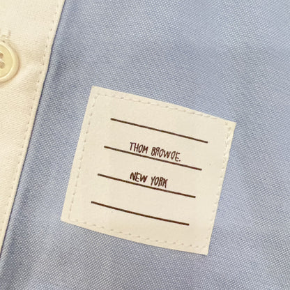AA/톰브라운 아동 블루 셔츠