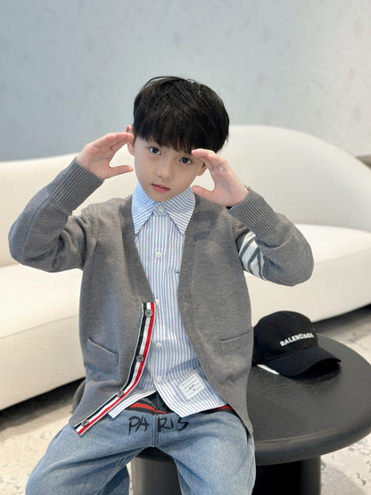 AA/톰브라운 아동 니트 가다건