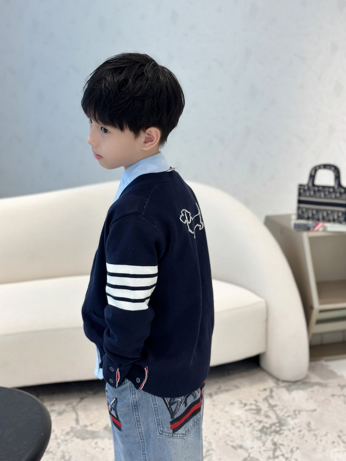 AA/톰브라운 아동 니트 가다건