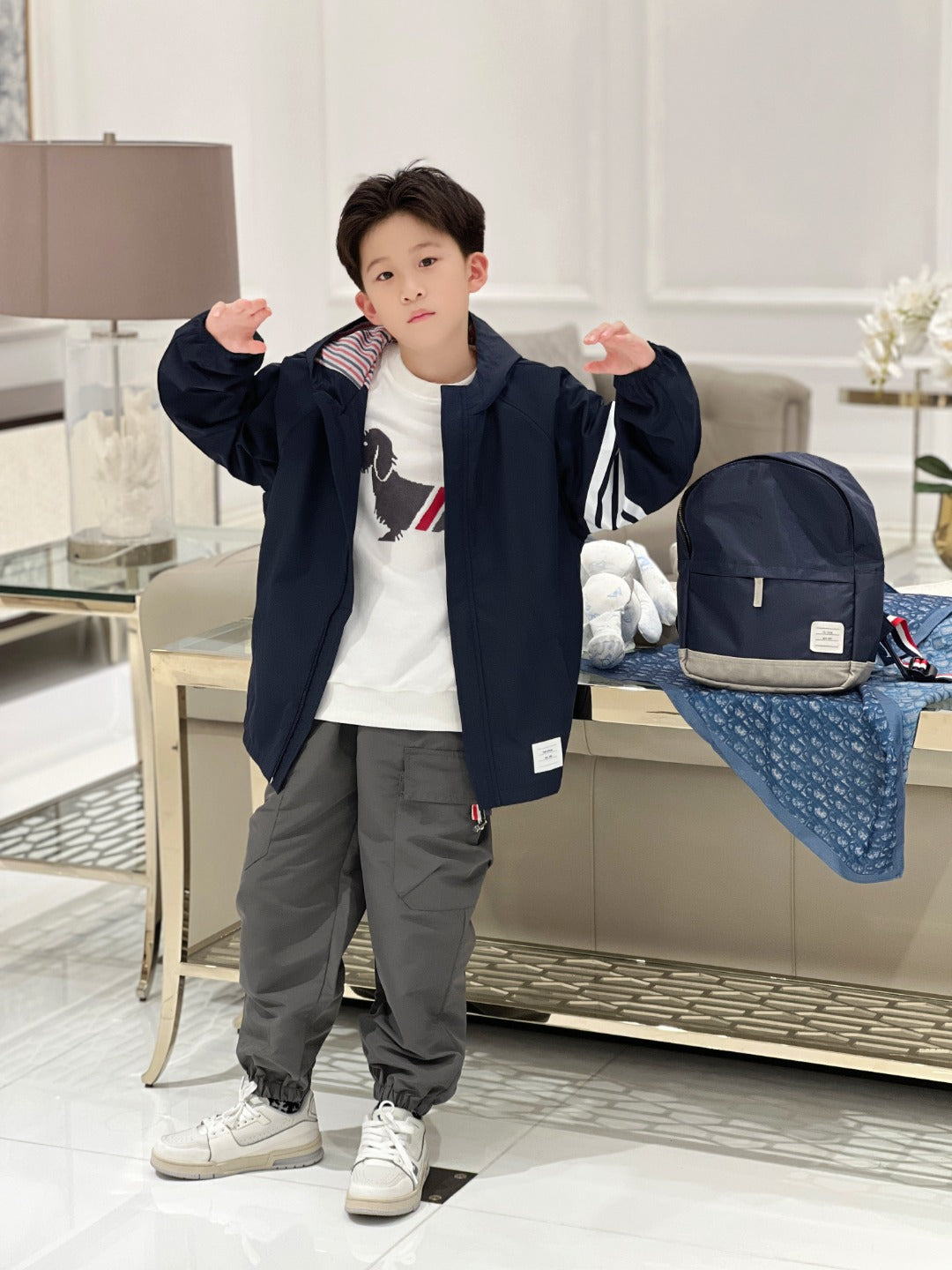 AA/톰브라운 아동 재킷 코트