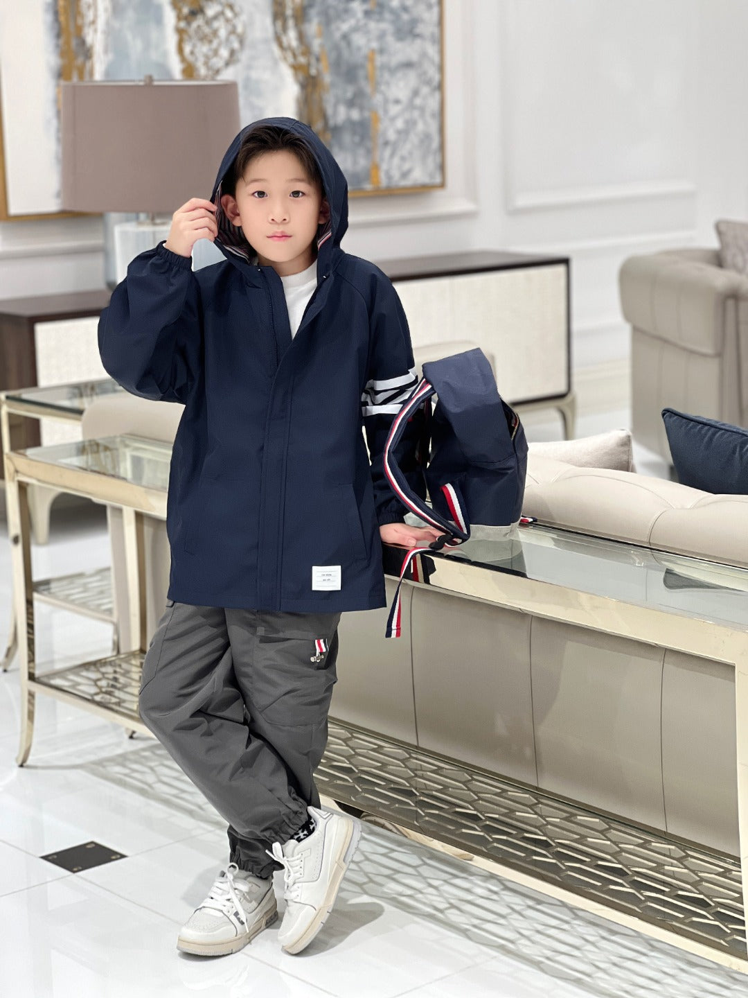 AA/톰브라운 아동 재킷 코트
