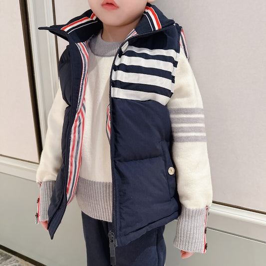 AA/톰브라운 아동 패딩 조끼