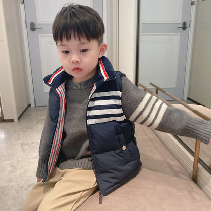 AA/톰브라운 아동 패딩 조끼