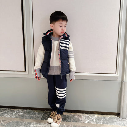 AA/톰브라운 아동 패딩 조끼