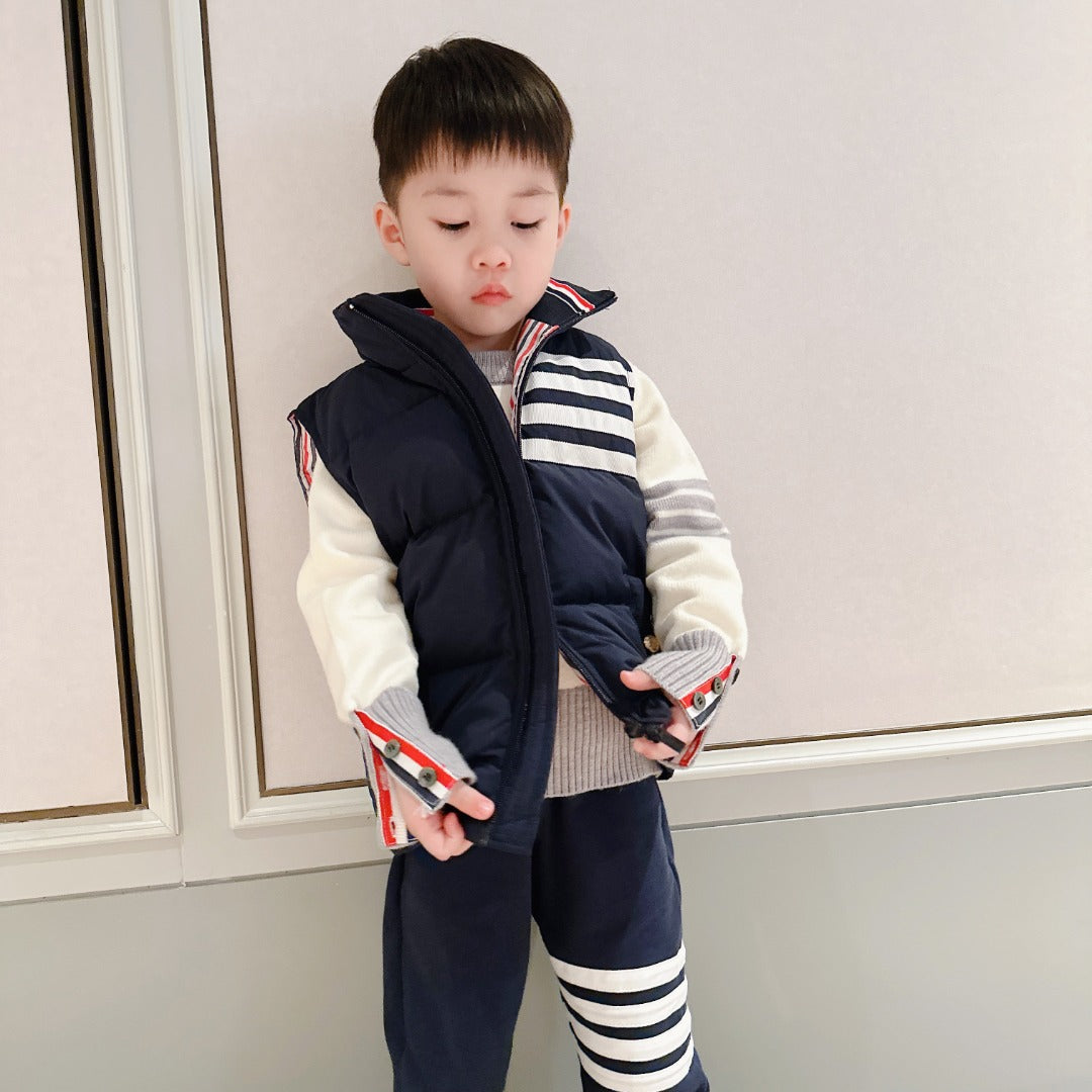 AA/톰브라운 아동 패딩 조끼