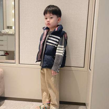 AA/톰브라운 아동 패딩 조끼
