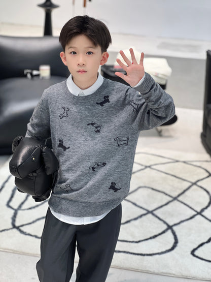 AA/톰브라운 아동 강아지 스웨터
