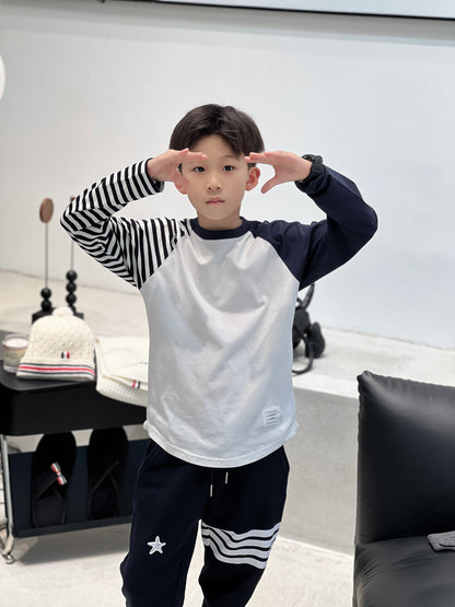 AA/톰브라운 아동 긴팔 티셔츠