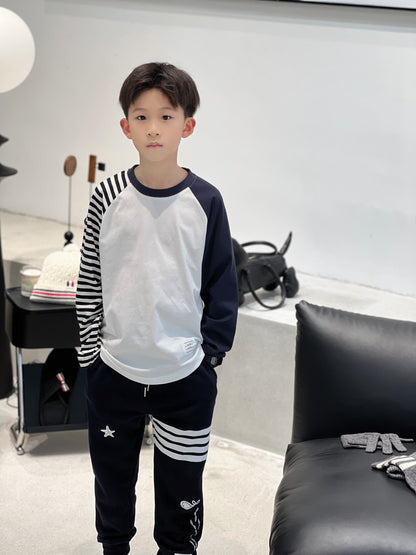AA/톰브라운 아동 긴팔 티셔츠