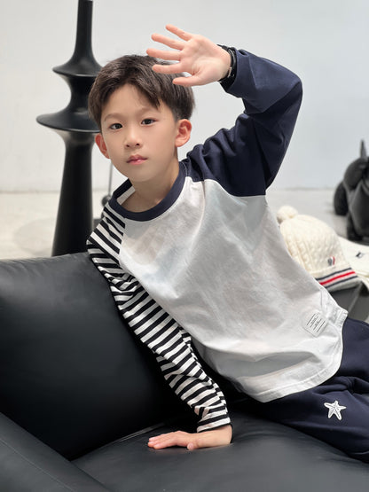 AA/톰브라운 아동 긴팔 티셔츠
