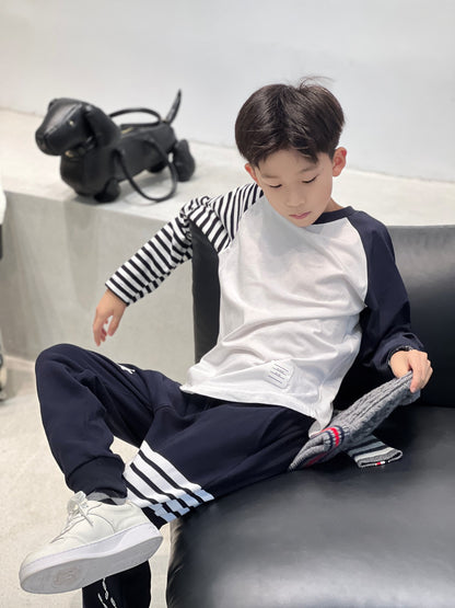 AA/톰브라운 아동 긴팔 티셔츠