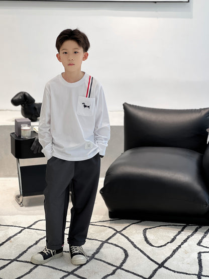 AA/톰브라운 아동 긴팔 티셔츠