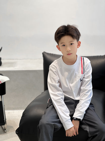 AA/톰브라운 아동 긴팔 티셔츠