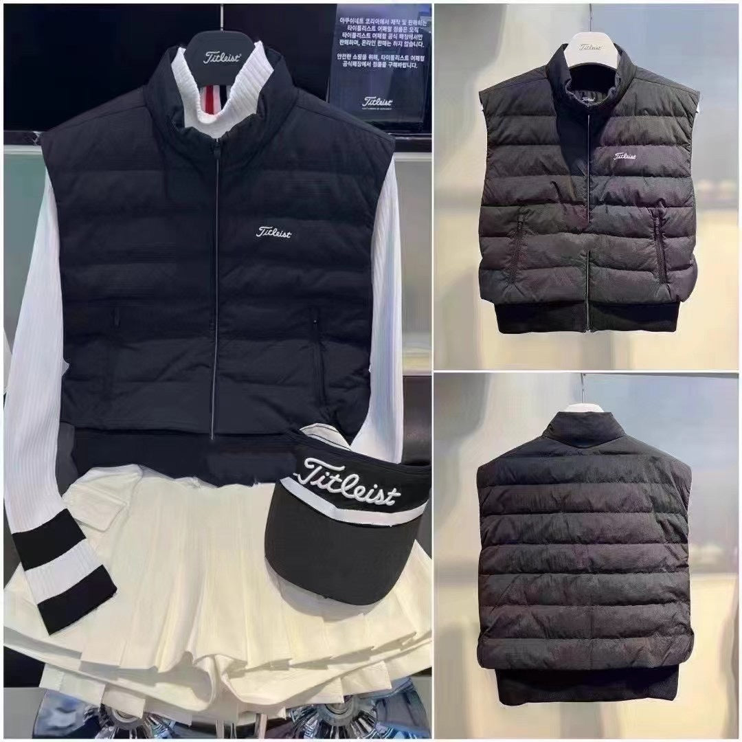 마이골프 /Titleist 여성복 패딩 조끼