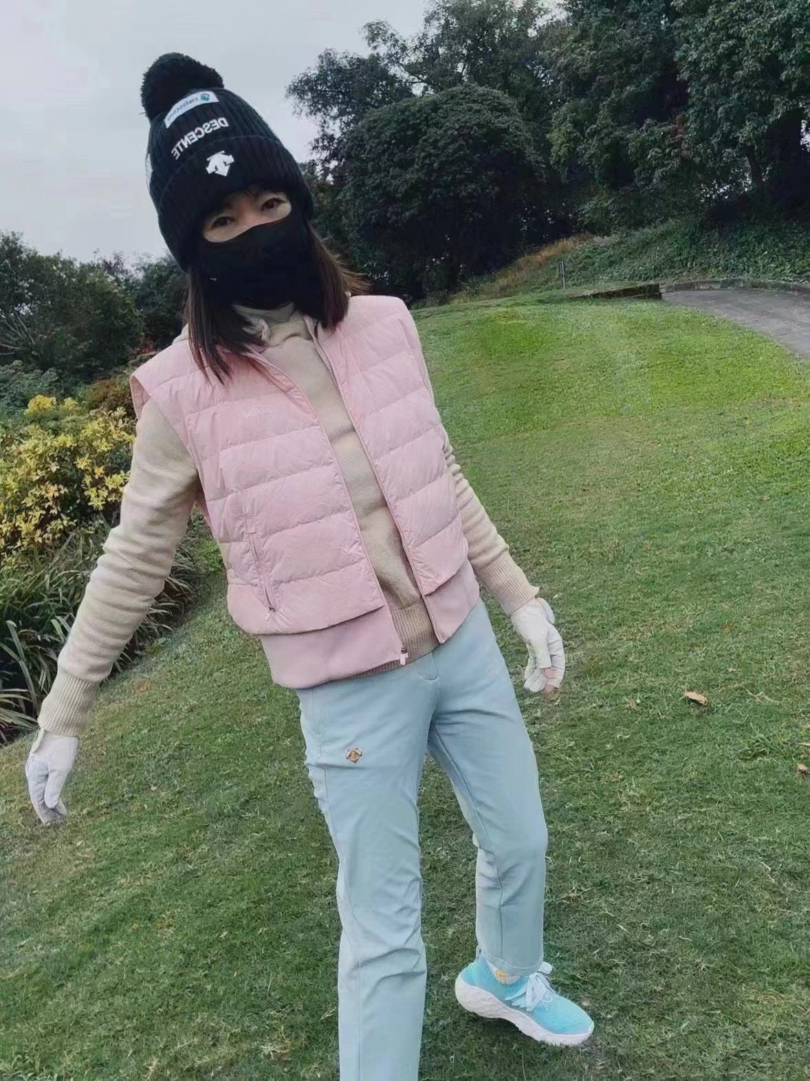 마이골프 /Titleist 여성복 패딩 조끼