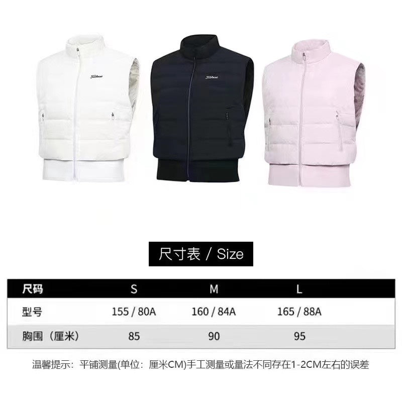 마이골프 /Titleist 여성복 패딩 조끼